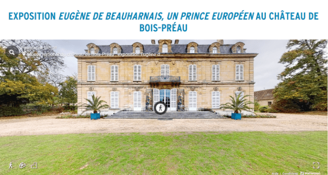 Exposition Eugène de Beauharnais, un prince européen Visite virtuelle Exposition Eugène de Beauharnais, un prince européen