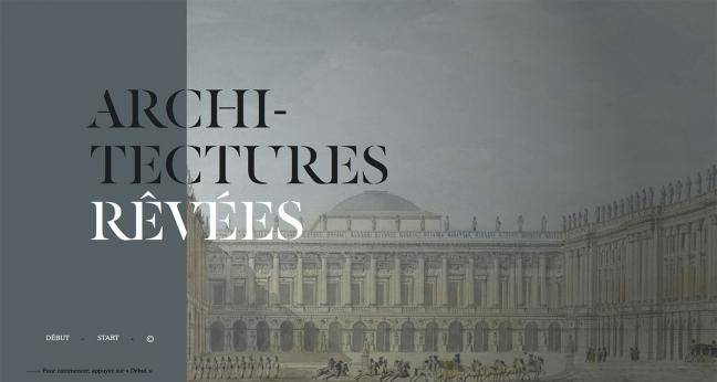 Puzzle "Versailles. Architectures rêvées"