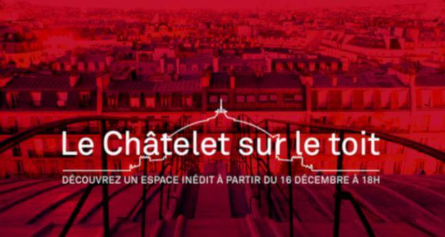 Châtelet sur le toit
