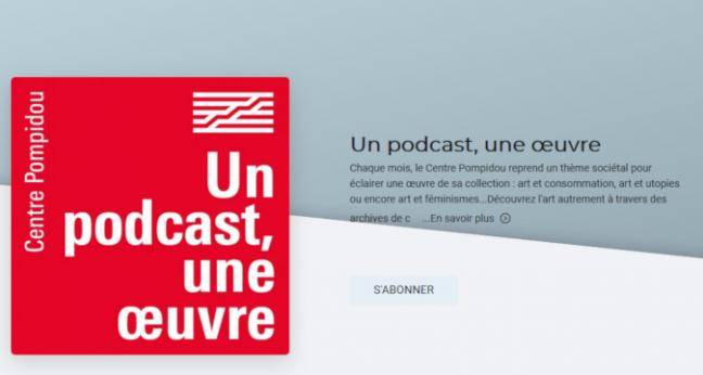 Un podcast, une oeuvre