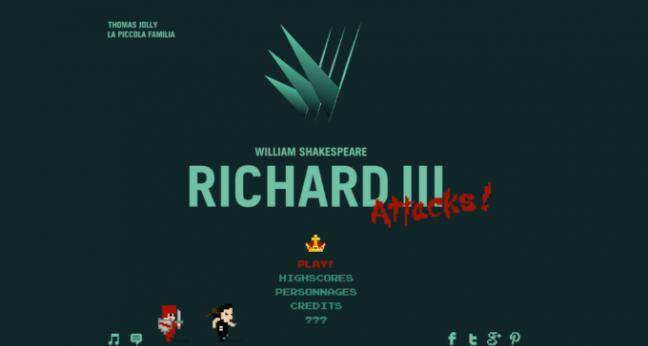 Richard III attacks