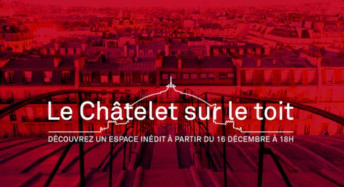 Châtelet sur le toit