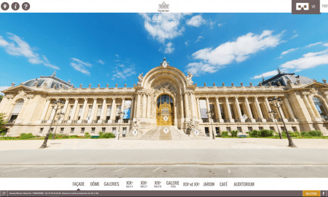 Façade du Petit Palais