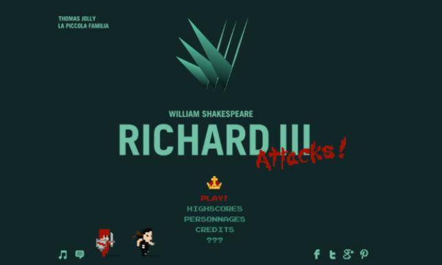 Richard III attacks